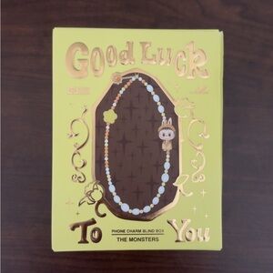 Popmart NEW Labubu Good luck to you phone charms